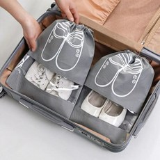 헬스장 파우치 실내화 부직포 2P 방수