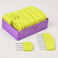 블로킹보드 폼 매트 DIY 키트 크로세 뜨개블로킹 핀 도구, 1개, 레몬옐로우