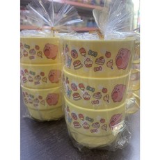 日本製 卡通兒童水杯三入組 (卡比星/湯瑪士/史奴比) 輕巧耐用 安全材質, 1個, 卡比星(黃款)