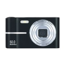 M03 高清數位相機 學生入門 CCD 卡片機 輕便旅遊拍攝相機, M03黑色