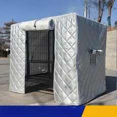 방수덮개 누빔 방수포 밀폐형 보호 카바 레인커버 실버 커버, 1. 두꺼운방풍보온 실버그레이 -