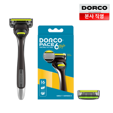 도루코 페이스6 스타일 면도기(기1+날2), 1개