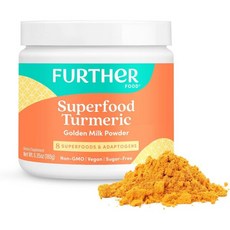 최고의 강황 골든 밀크 유기농 가루 계피 생강 흑후추 최대 흡수 관절 장 건강 무설탕 비건 케토, 6.35 온스 (1팩)