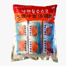 [차이나홍] 연변냉면 분말 냉면스프, 10개, 5g