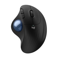 로지쿨 무선 정숙 트랙볼 마우스 M575SPd 블루투스 Logibolt 윈도우 맥 아이패드 OS 크롬 블랙 국내 정품 벽지 다운로드 포함