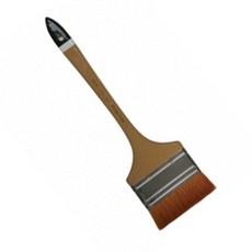 빽붓 페인트붓 80mm 수채화붓 미술브러쉬