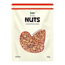 서래푸드 구운아몬드 1kg 25년산, 1개