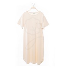 綠色棉藝Green Cotton 無染棉長睡袍，長版舒適保暖，天然無染親膚，居家休閒最佳選擇