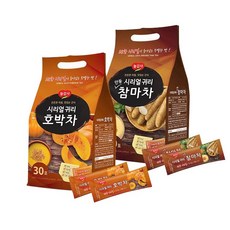 광야식품 시리얼 귀리 안동참마차 (20gx30포) + 시리얼 귀리 호박차 (20gx30포), 20g, 30개입, 2개