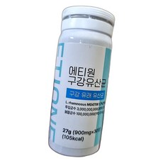 구강 건강 유지 칼슘 루테리균종 유산균 건강식품 1개월분 30정 1개, 1개