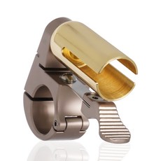 自行車車鈴 腳踏車鈴 單管車鈴 巨響 耐摔 高質感 美感 公路越野單車車鈴噹 美國亞馬遜熱賣款 台灣製造, 1個