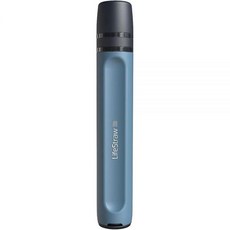 LifeStraw Peak Series - 백업 여과 비상 사태 생존 및 초경량 수분 공급을 위한 개인용 정수 필터 빨대 BPA 프리 마운틴 블루 167255, 1 Pack- Peak Series, Mountain Blue