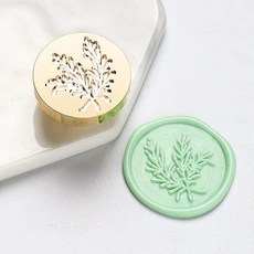 왁스 봉인 스탬프 몰드 틀 교체형 25mm 1개, CHINA, 10