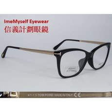 TOM FORD TF 5353 F 眼鏡 義大利製膠框金屬腳