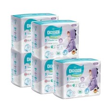 TCF 유럽 프리미엄 기저귀 밴드형 3단계 34P x5개, 170매