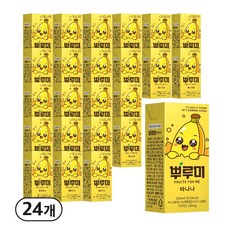 뿌루미 바나나, 24개, 200ml