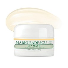 Mario Badescu 모든 피부 타입용 아사이 및 바닐라가 함유된 립 마스크 피부 연화 코코넛 오일과 수분 공급 시어 버터가 풍부한 오버나이트 립 트리트먼트 14.2g(, 코코넛과 망고