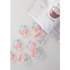 Mantou白饅頭香氛洗衣球，植物酵素，全效合一，持久留香，30個裝, 1個, 30個裝