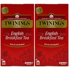 트와이닝 잉글리쉬브렉퍼스트 티백, 2g, 25개입, 2개
