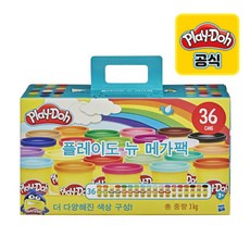 해즈브로 플레이도우 뉴 메가팩 36팩, 1 BOX 1개, 85g, 1개