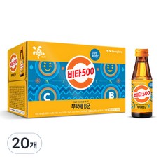 Kwangdong Vita500 維他命B群能量飲, 100ml, 20瓶