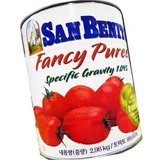 베니토 토마토캔 퓨레 2.98K 통조림, 1개, 1