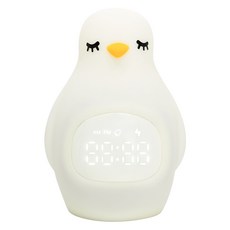 yunfrog 슬리핑 트레이너 알람 시계, 펭귄