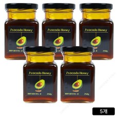 [홈쇼핑] 김하진의 아보카도꿀, 5개, 250g