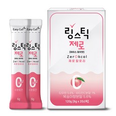 링스틱 제로 칼로리 아이스피치, 120g, 1개