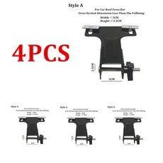 바스켓 피팅 자동차 키트 지붕 루프 랙 볼트 RV 캠핑카 클램프 SUV ALWAYSME U 장착 액세서리, 4PCS Mouth 3CM
