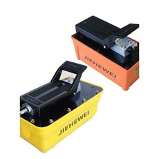 자동차 수리 발펌프 유압 에어펌프 풋 페달 판금 작키, 상세페이지 참고, 1.6L 페달 에어 펌프 기본형 오렌지