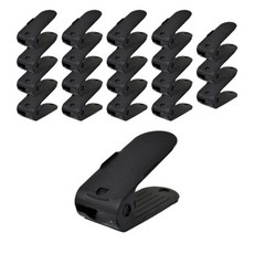 컴포즈하우스 3단 높이조절 신발정리대 슈즈렉, 블랙색상, 50개