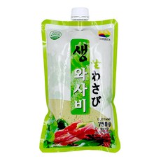 녹미원 생 와사비 (생) 750g 고추냉이, 1개