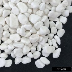 모조 나무 벤치 더미 카페 캠핑 그루터기 공원 울타리, 1개, E. 조경 백색 돌 5kg