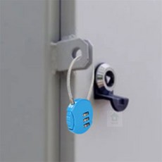 택씨네 와이어 번호 자물쇠 숫자자물쇠, 1개