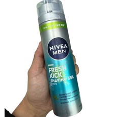 니베아 맨 프레시 킥 쉐이빙 젤, 200ml, 5개