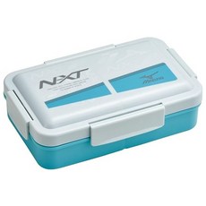 Skater 抑菌塑膠扣式便當盒 210 x 136 x 62mm 850ml, 藍色, 1個