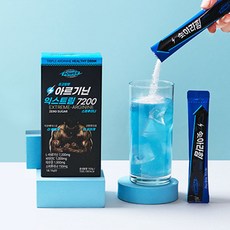 초고함량 L-아르기닌 타우린 비타민C 아르기닌 익스트림 7200 스피루리나, 1개, 15g