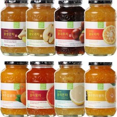 각종 과일청 과일차 생강차 모과차 대추차 유자차 자몽차 레몬차 한라봉차 감귤차 (옵션 택1), 1개, 2kg