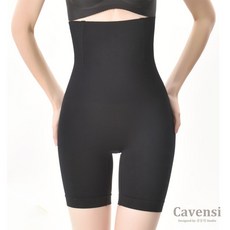 Cavensi 3D軟骨女神褲 無痕束腰收腹褲 提臀輕盈透氣 記憶軟骨不卷邊 M/L大尺碼 (45-60公斤) 黑色單件裝