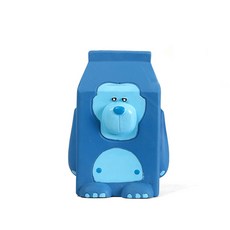 艾爾發寵物 Q-MONSTER 牛奶盒子家族 狗玩具 乳膠玩具 發聲互動玩具, 1個, 猩猩