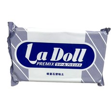 La Doll PREMIX 輕量石塑黏土，超輕易塑形，手工藝創作首選, 白色, 1個