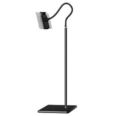 Qiaokao 조절 가능 스탠드형 스마트폰 태블릿 거치대 130cm, 1개, 블랙, ZF0106