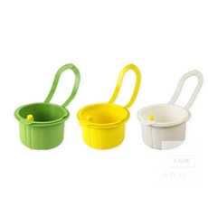 경희모올 싱크대 음식물 찌꺼기수거 걸이형, 옐로우