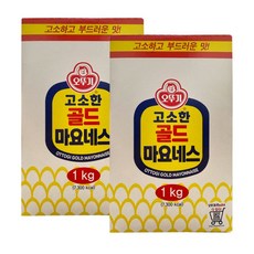 고소한골드마요네스 1kg 2개 /오뚜기
