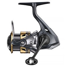 SHIMANO 25 美洲石鱸 C2500SHG 紡車捲線器, 黑色 + 金色