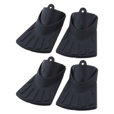 4Pcs 전기 스쿠터 머드 플랩 전기 스쿠터 전방 후방 머드가드 브래킷 피쉬테일 모양 전기 스쿠터 머드 플랩 세트, 롱 스타일