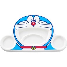일본직구 OSK 도라에몽 어린이용 식기 접시 플레이트 귀여운캐릭터 아이선물 덕후, 옵션1