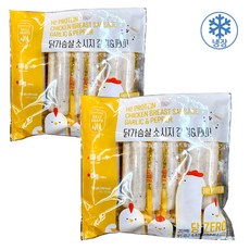 존쿡 닭가슴살 소시지 갈릭 페퍼, 12개