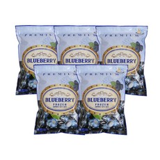 푸드야식품 간편 냉동 블루베리 5kg (1kg x 5봉), 5개